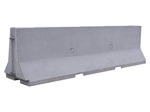 Concrete Temporary Rails or Jersey Rails.